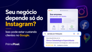 Site para negócios locais e presença digital própria para aparecer no Google