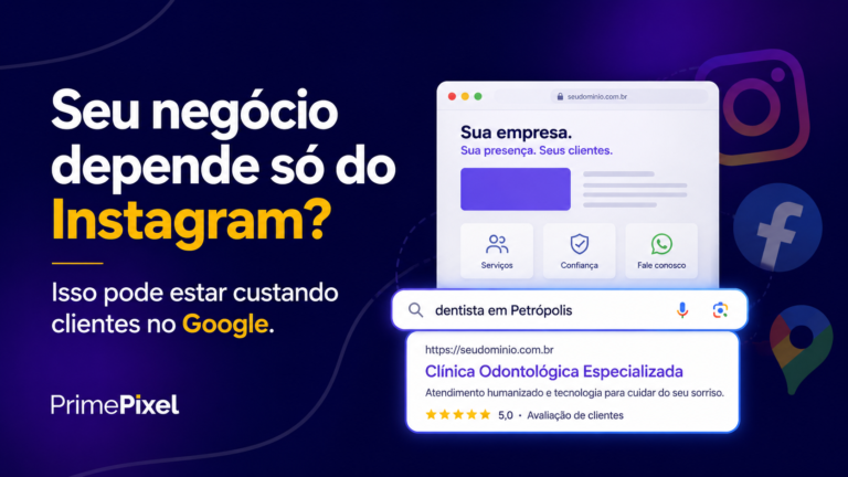 Site para negócios locais ainda vale a pena? Por que depender só das redes sociais pode estar custando clientes