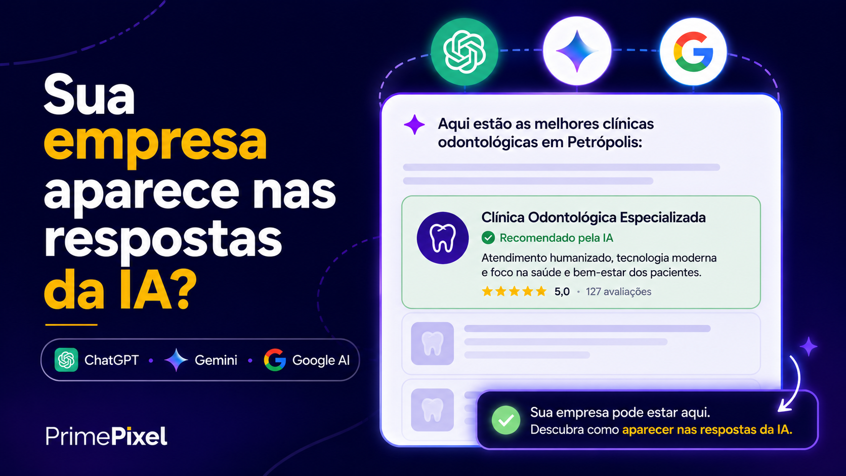 Como fazer sua empresa aparecer nas respostas do ChatGPT, Gemini e Google AI Overview (GEO explicado)